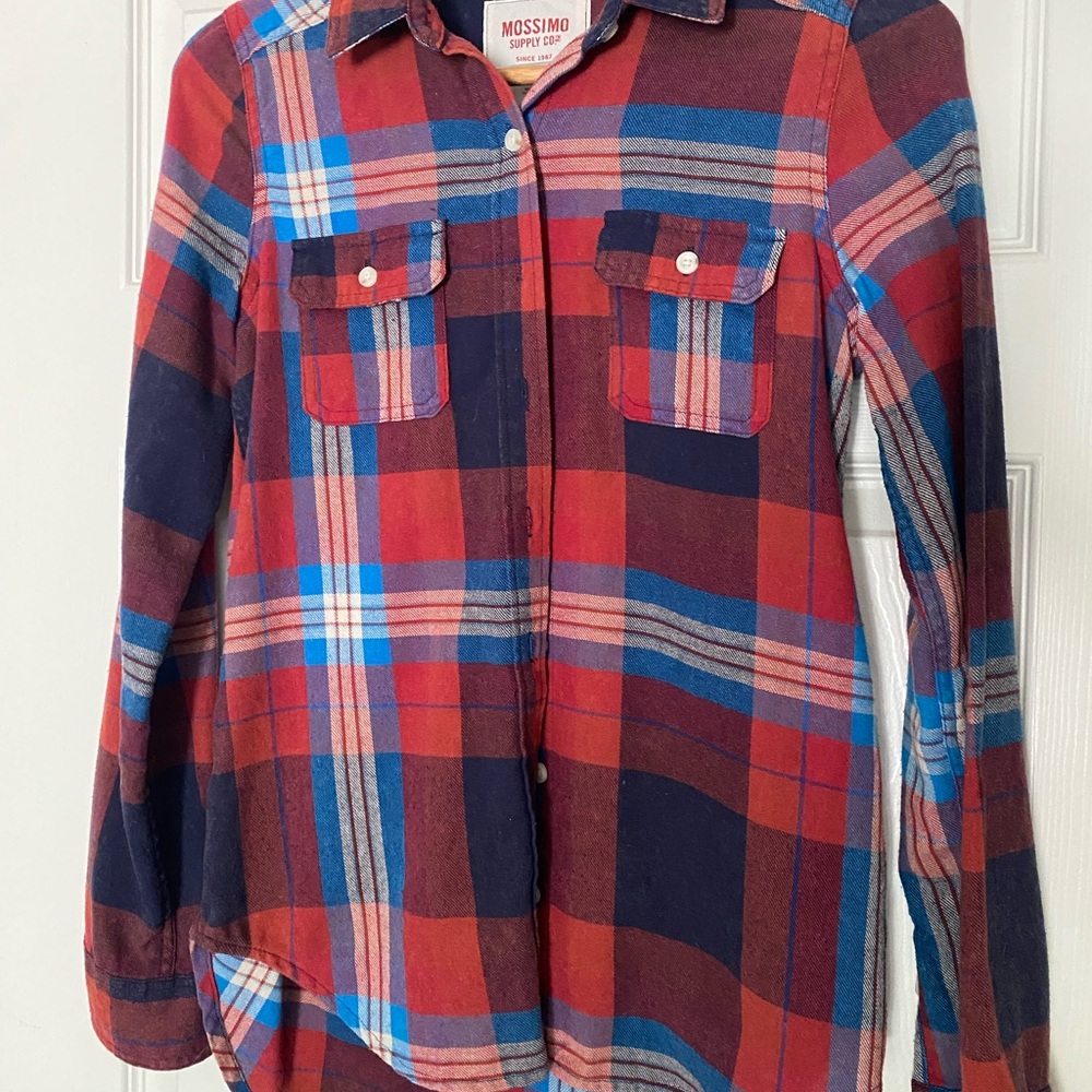 Mossimo Supply Co. (Target) long sleeved flannel shirt.